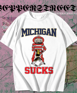 Official Brutus Buckeye Michigan Sucks T Shirt TPKJ1