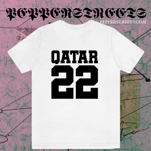 Qatar World Cup Soccer Football 2022 T Shirt TPKJ1