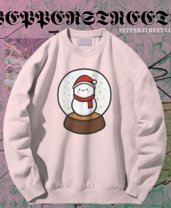 Snowball globe snowman Sweatshirt TPKJ1