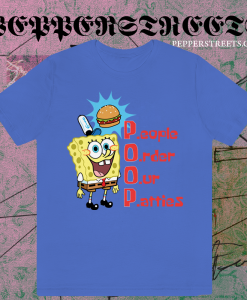 SpongeBob SquarePants P O O P T Shirt TPKJ1