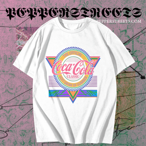 The Official Coca Cola Classic soft drink T Shirt TPKJ1