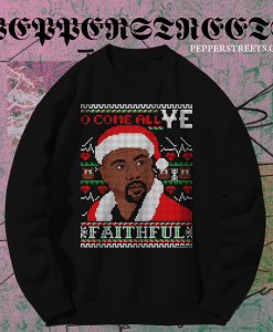 Kanye West Ugly Christmas Sweatshirt TPKJ1