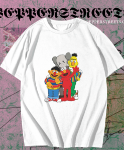 Uniqlo Kaws X Sesame Street Family T Shirt TPKJ1