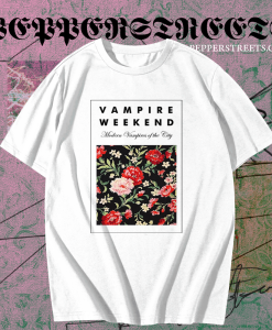 Vampire Weekend Floral Tee T-Shirt TPKJ1