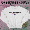 San francisco california sweatshirt TPKJ1