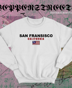 San francisco california sweatshirt TPKJ1