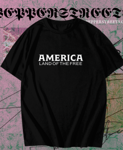 Chris Pratt America Land of the Free T-Shirt TPKJ1