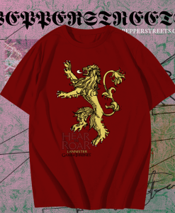 Game of Thrones Hear Me Roar Lannister T-Shirt TPKJ1