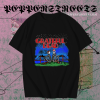 Grateful Dead Golden Gate San Francisco Skeleton T-shirt TPKJ1