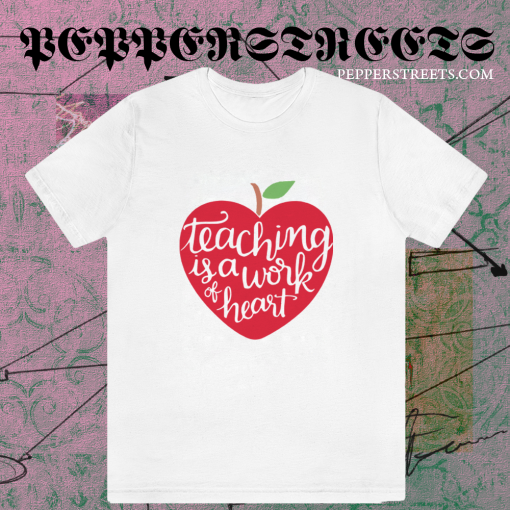 Valentines Day Teacher T-Shirt TPKJ1