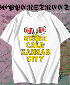 Stone cold kansas city t shirt TPKJ1