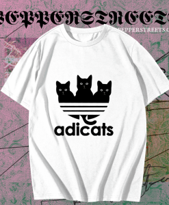 Adicats funny casual t shirt TPKJ1