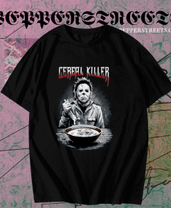 Michael Myers Halloween Cereal Killer T-Shirt TPKJ1