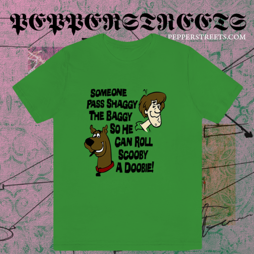 Shaggy scooby doo t shirt TPKJ1