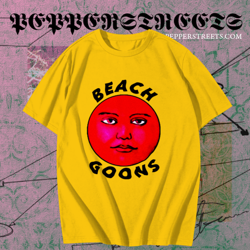 Beach Goons hoodratscumbags Gold Tee RE23 TPKJ1