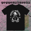 Marilyn Monroe Support Your Local White Girl T-Shirt Black TPKJ1