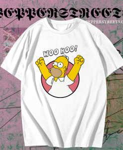 The Simpsons Homer Woo Hoo T-Shirt TPKJ1