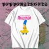 Marge simpson anaconda t shirt TPKJ1