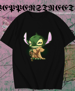 Stitch Yoda T Shirt TPKJ1