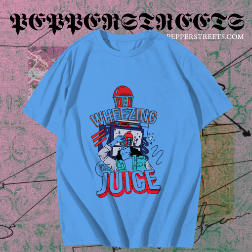 Wheezing The Juice Blue Sky T shirts TPKJ1