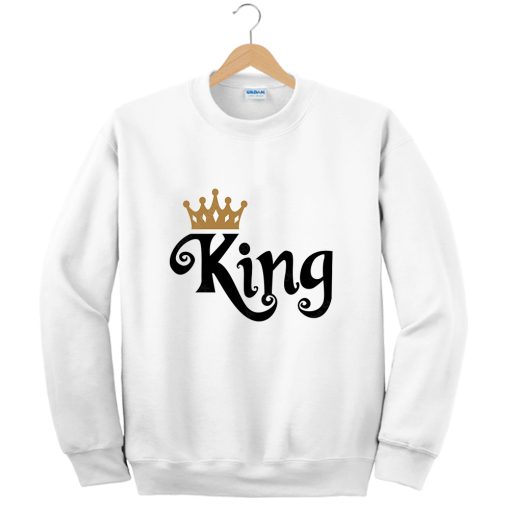 King n Queen Couple Sweatshirt