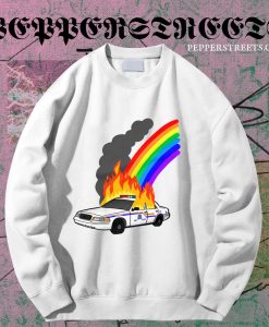 No Cops at Pride Sweatshirt TPKJ3