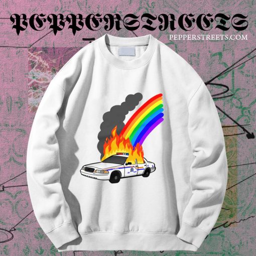 No Cops at Pride Sweatshirt TPKJ3