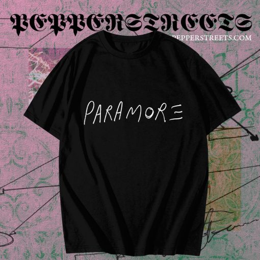 paramore logo T-Shirt TPKJ3