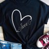 Cute Heart Tshirt-