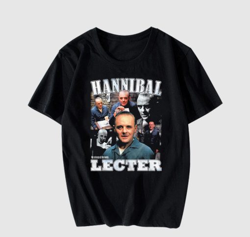 Hannibal Lecter Collage Silence Of The Lambs T-Shirt