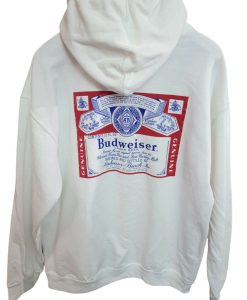 Men's Brew City Budweiser King Of Beers Hoodie Back