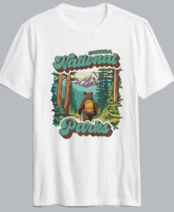 Retro Canada National Parks T Shirt