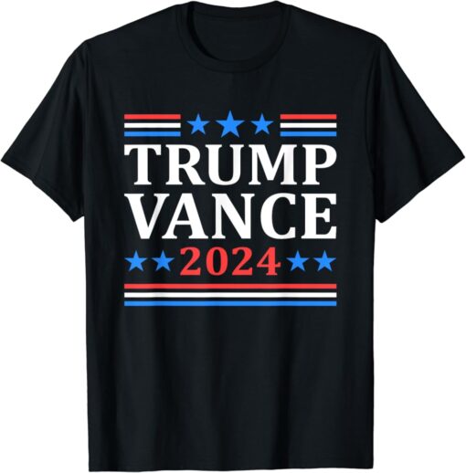 Trump Vance 2024 For President T Shirt