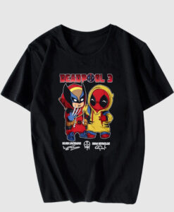 Cute Deadpool & Wolverine Dress Up T Shirt